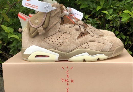 Travis Scott x Air Jordan 6 DH0690-200 40-45.5-47.5